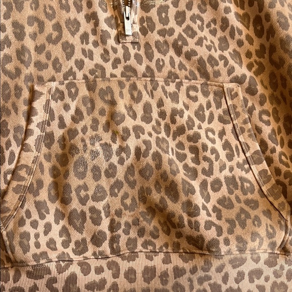 Pink by Victorias Secret Leopard Print Hoodie - Picture 6 of 16